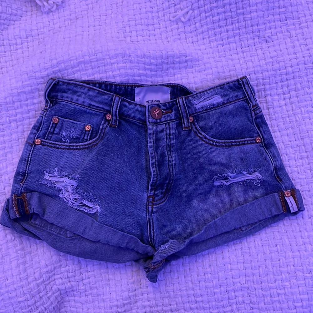 One Teaspoon High waisted shorts